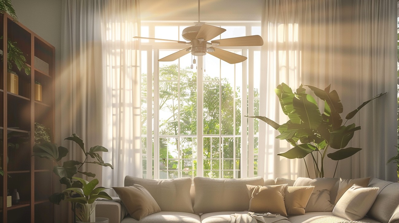 summer ceiling fan direction near you