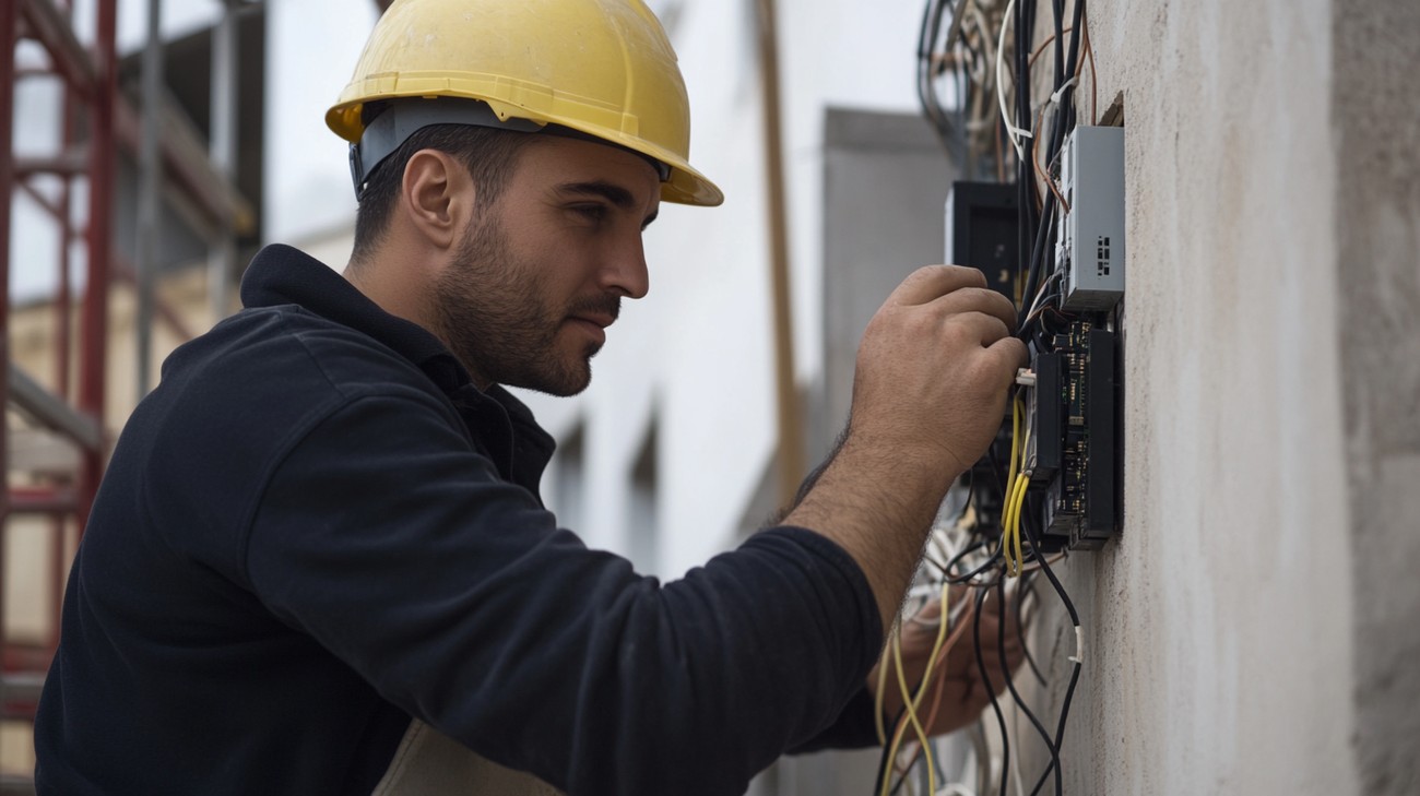 commercial electrician photo