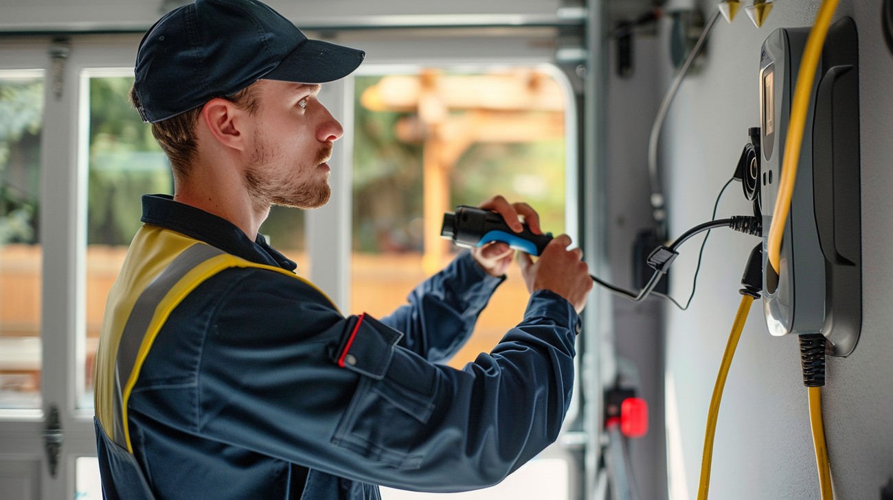 certified ev charger installers in roseville photo