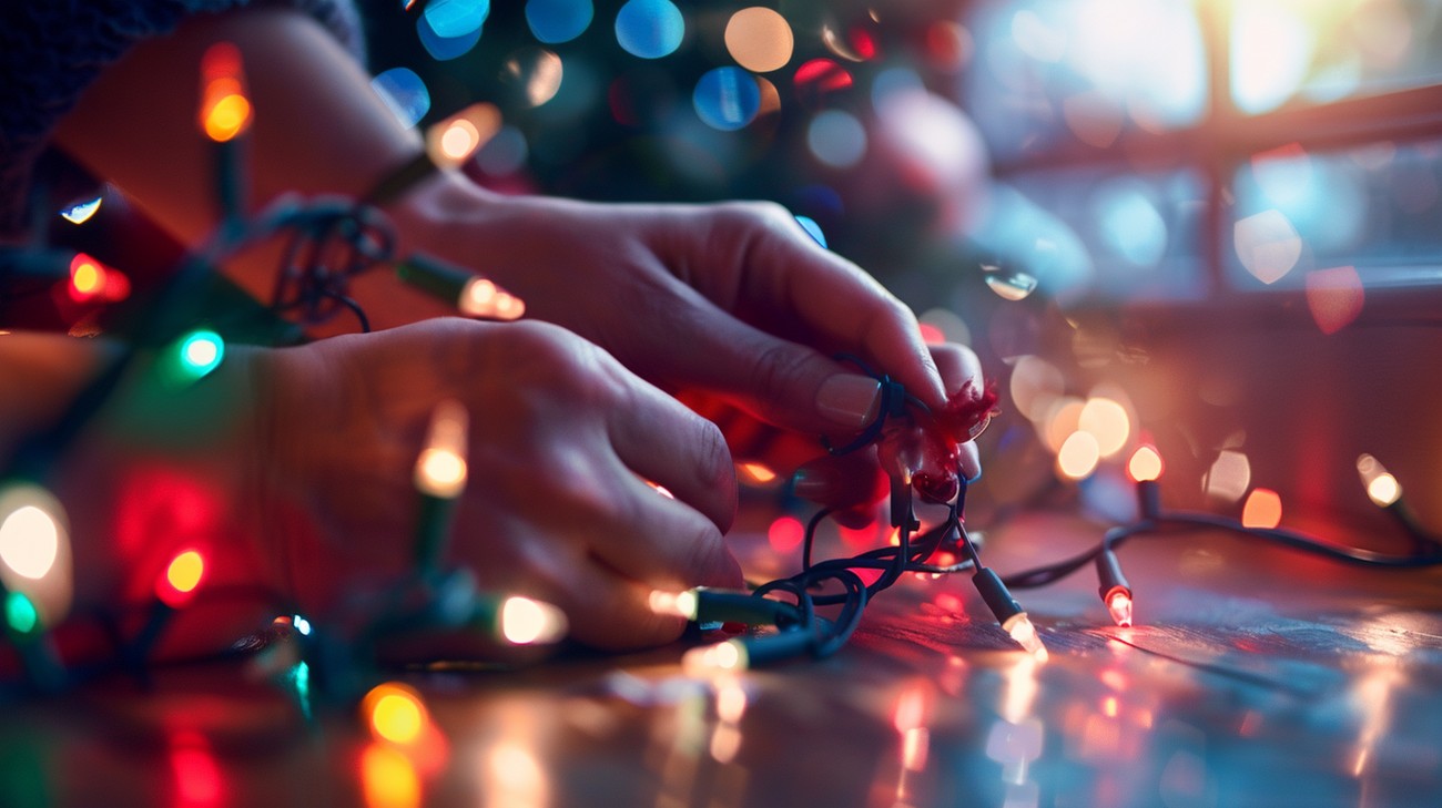 led christmas lights wiring near you