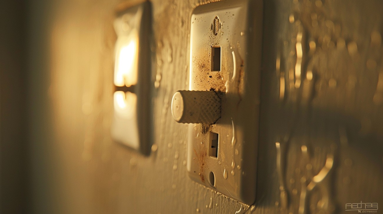 burning smell from outlet near you