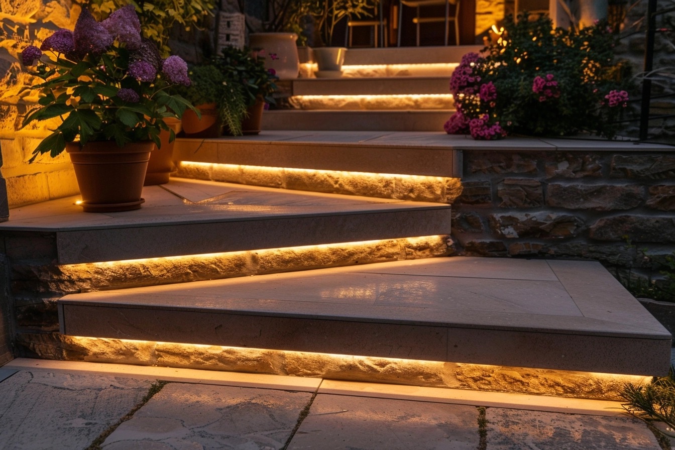 Enhance Your Outdoor Space with Stylish Step Lights