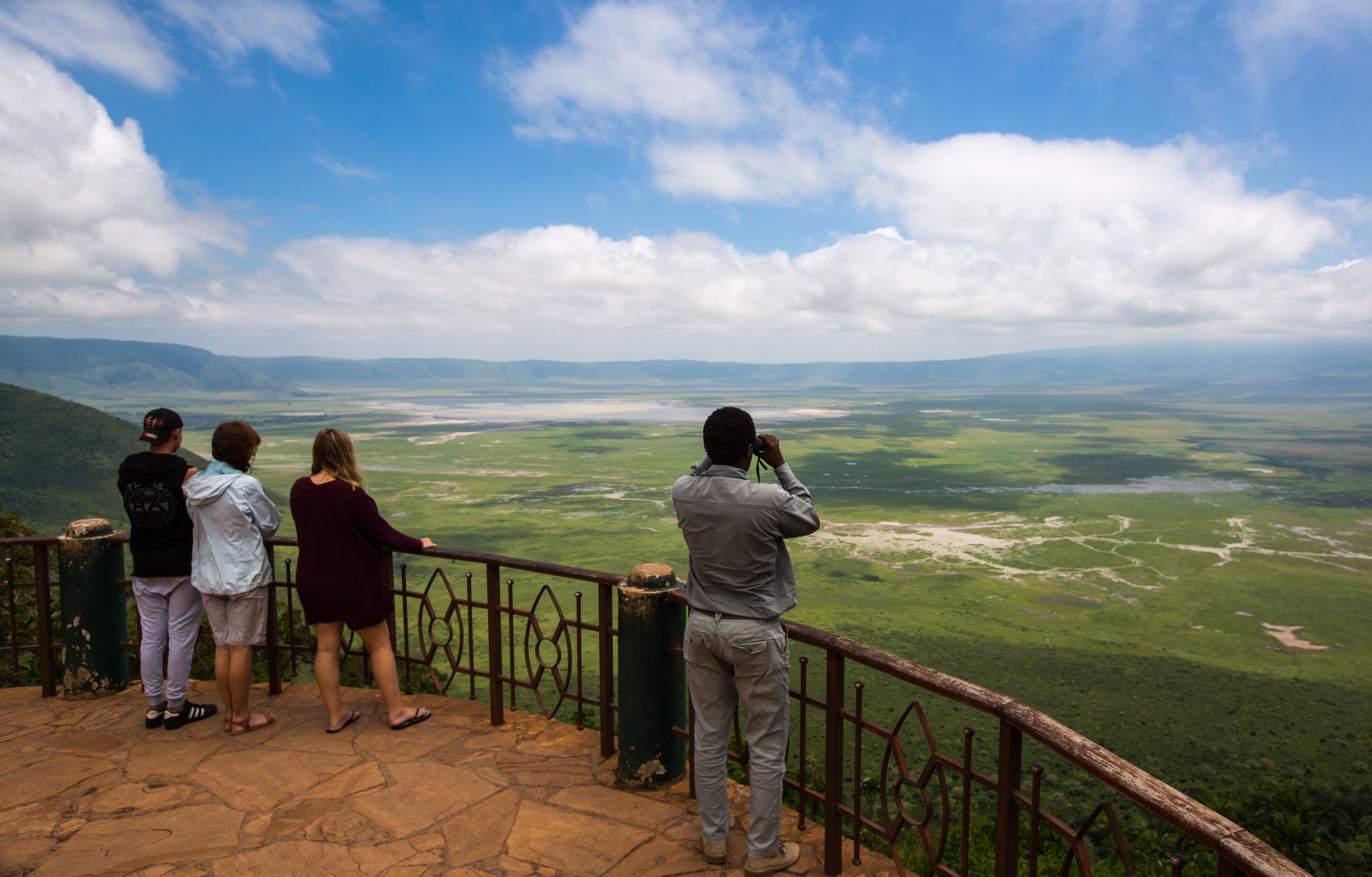 Mirador en Ngorongoro en Tanzania