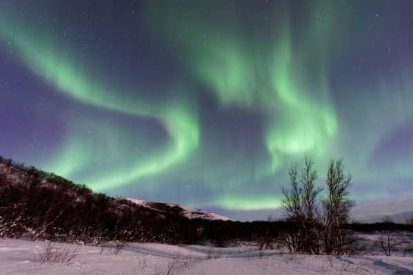 Aurora boreal en Islandia