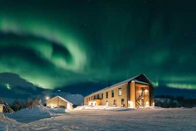 Auroras boreales en Laponia