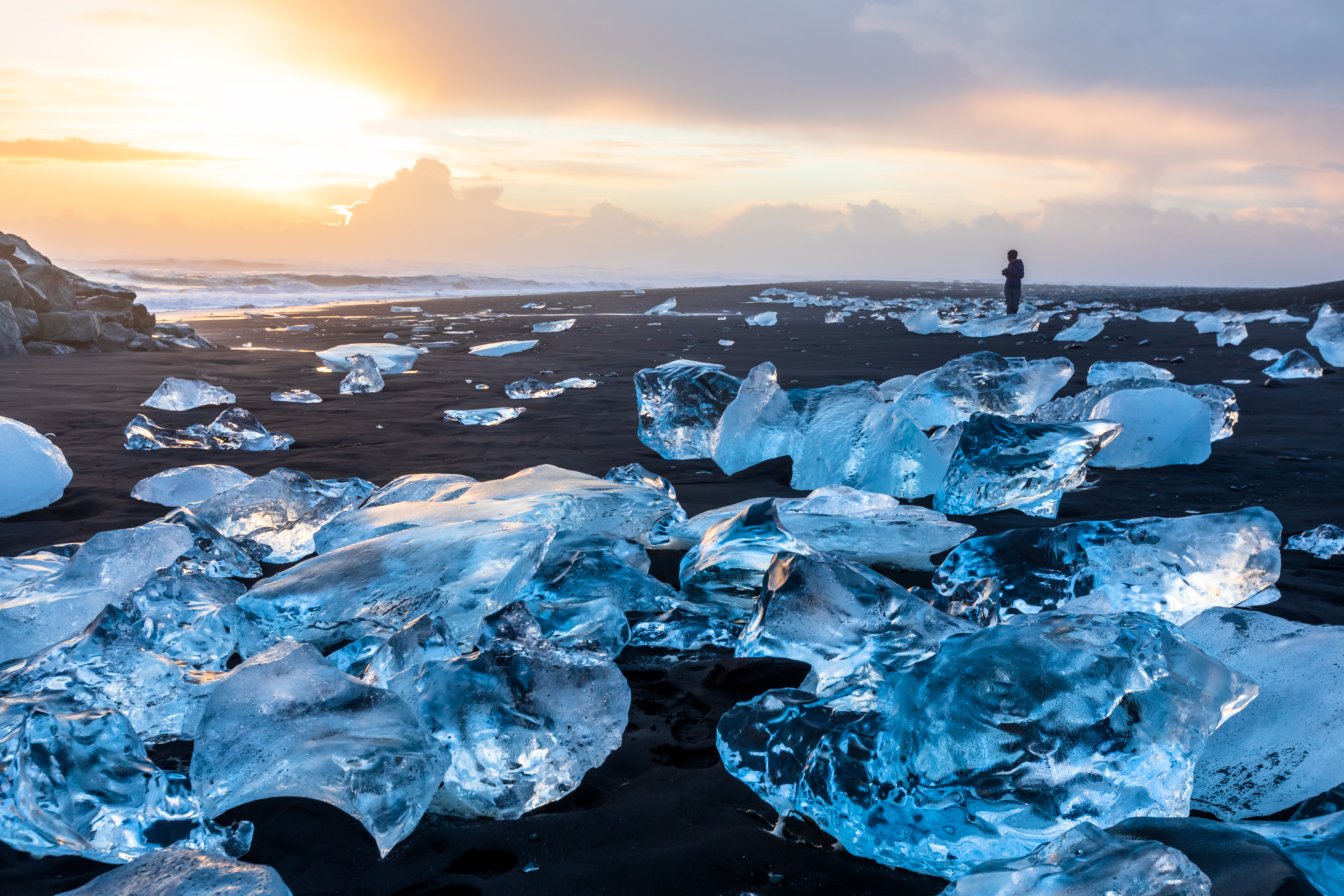 Glaciar de Vatnajökull en Islandia