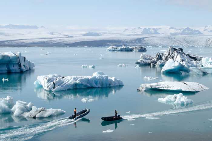 Glaciar de Vatnajökull en Islandia