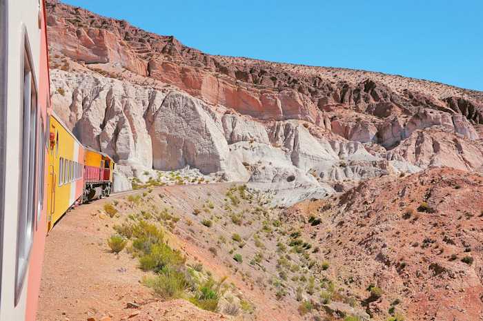 Argentina-Salta Tren de las nubes en Salta