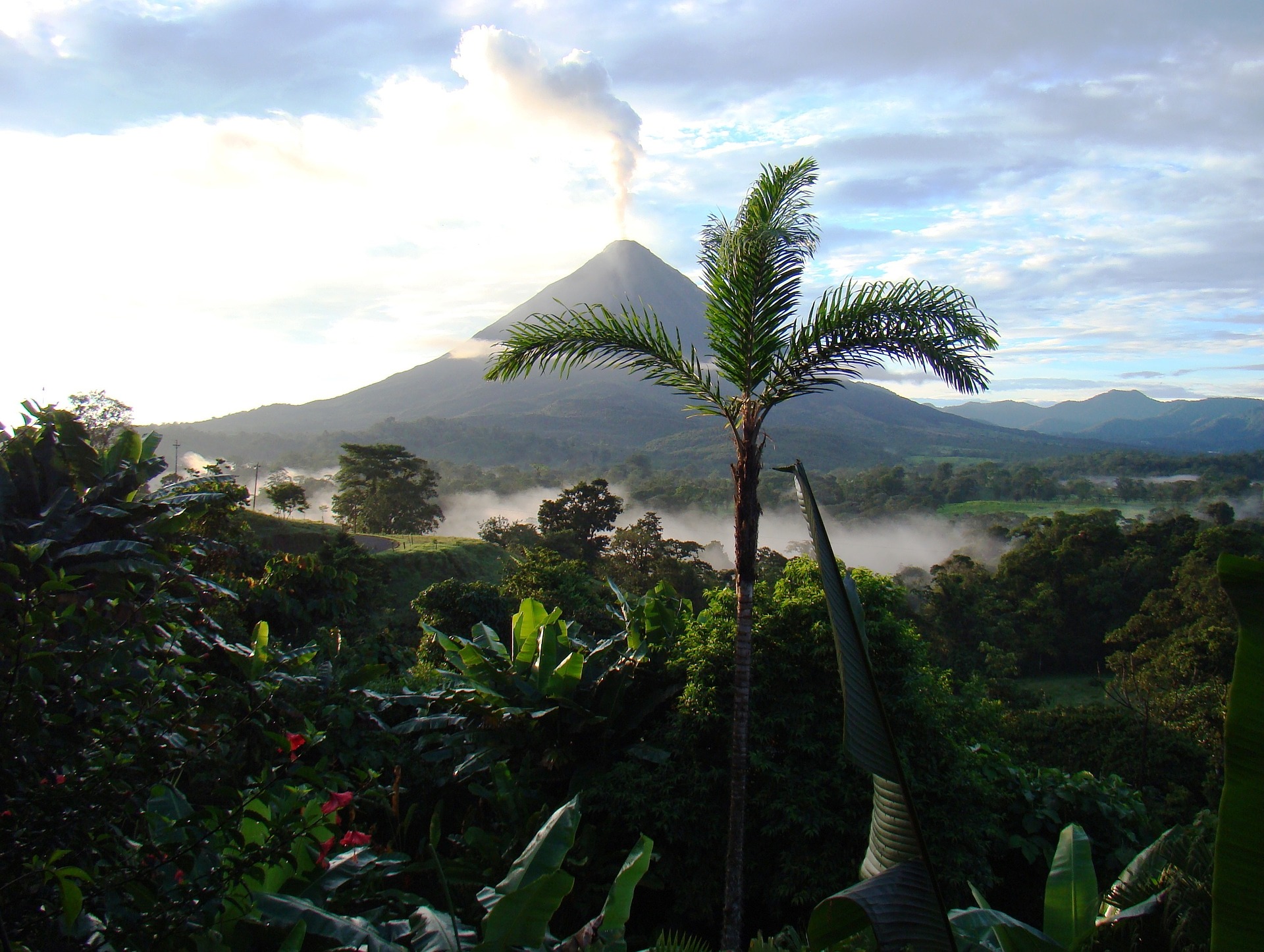 Volcán Arenal en Costa Rica