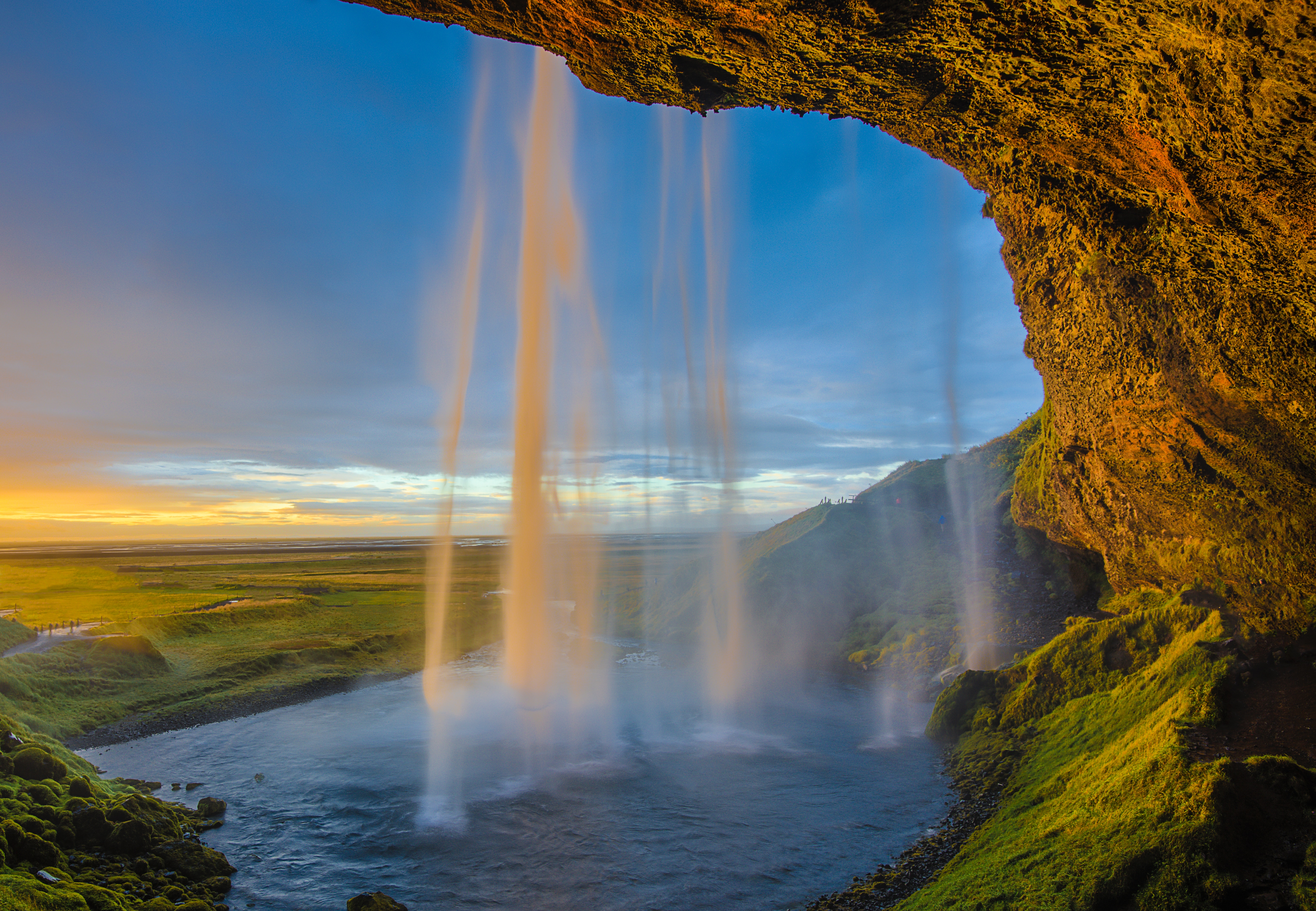 Cascada Seljalandsfoss en Islandia