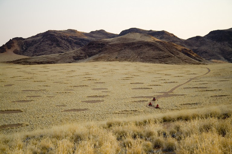 Quad en Namibia