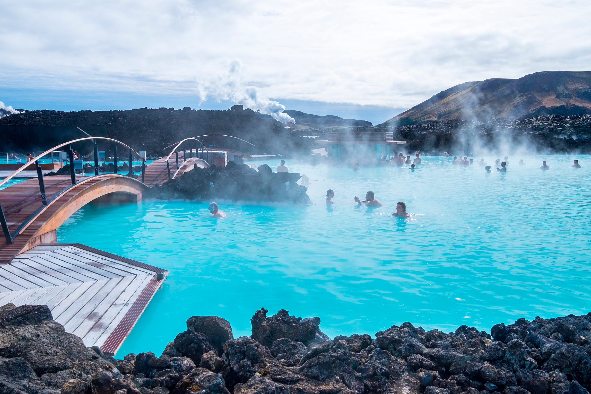 Blue lagoon en Islandia
