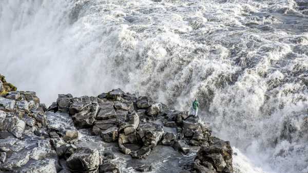 Cascada Dettifoss en Islandia