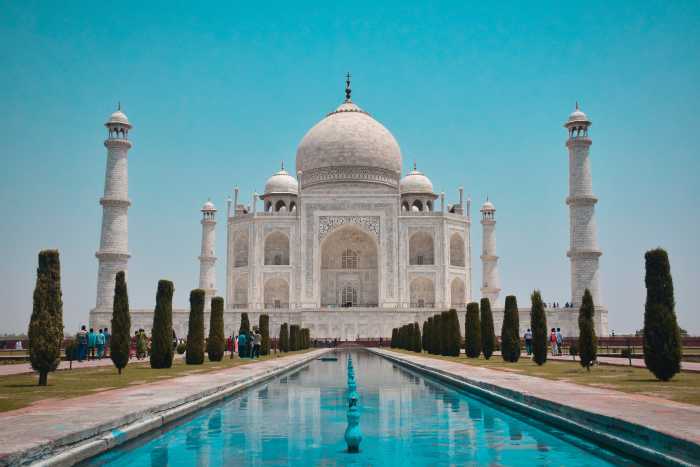 Taj Mahal en Agra en India