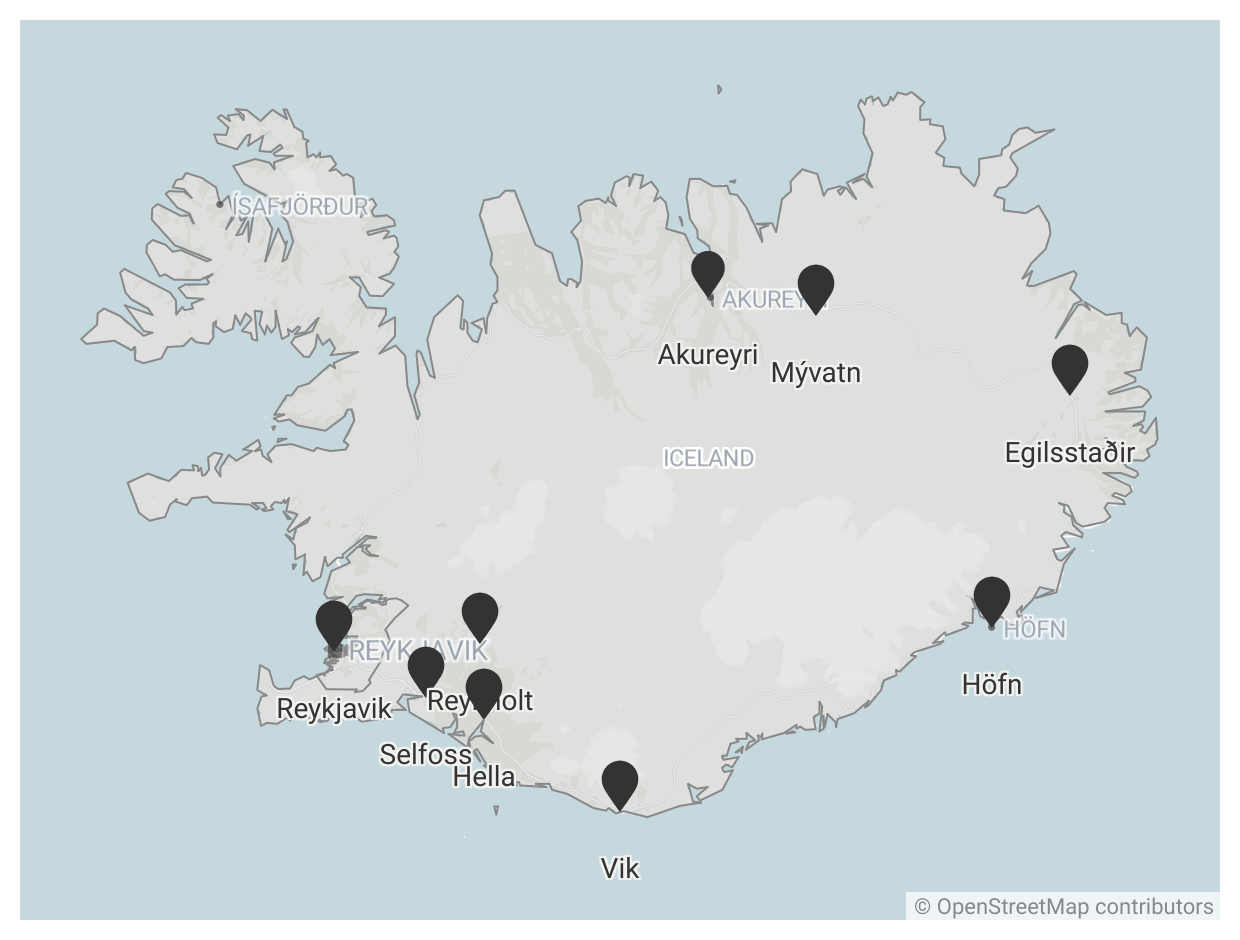 Vuelta a Islandia en 8 días