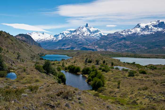Argentina-Estancia Cristina Paisaje de la Estancia Cristina en el Parque Nacional Los Glaciares