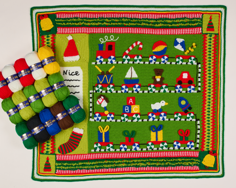 Step 2 - Flat Blanket & Yarn - SW CAL