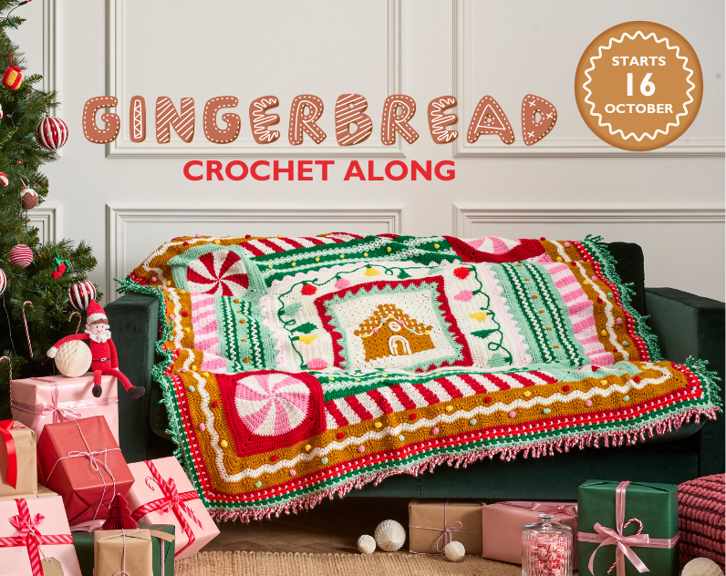 gingerbread crochet along 16 october