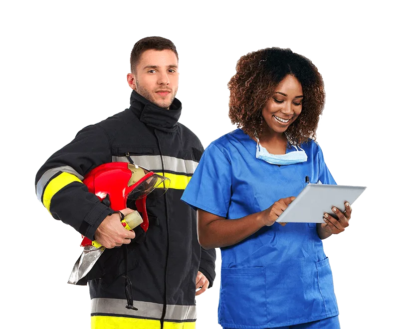 Fireman & Nurse