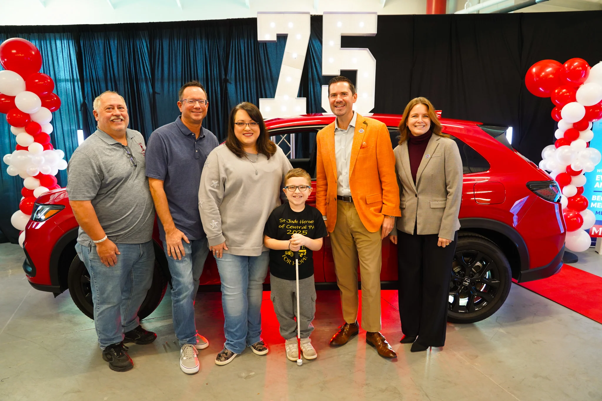 [Photo] - 75th Anniversary Car Giveaway