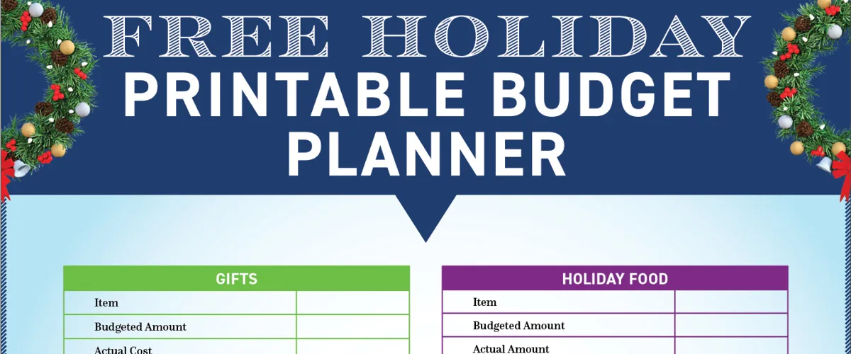 Holiday Budget Planner Social