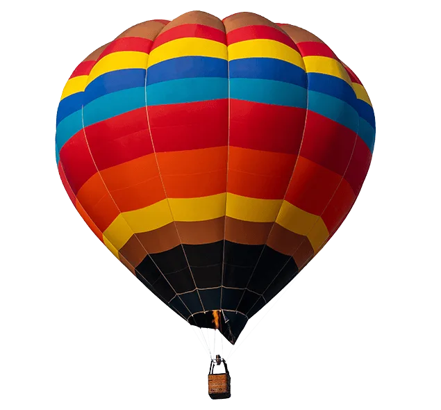 2 Personal Header Hot Air Balloon