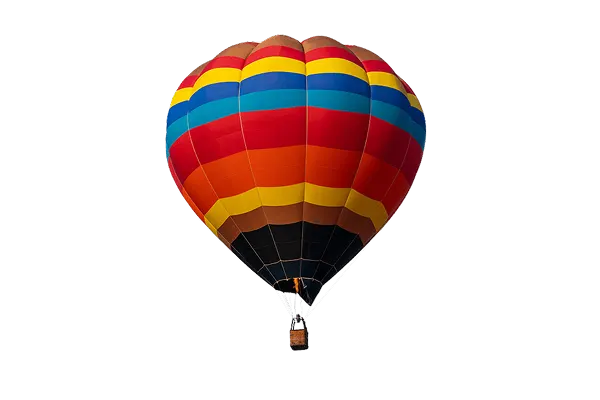 2 Personal Header Hot Air Balloon