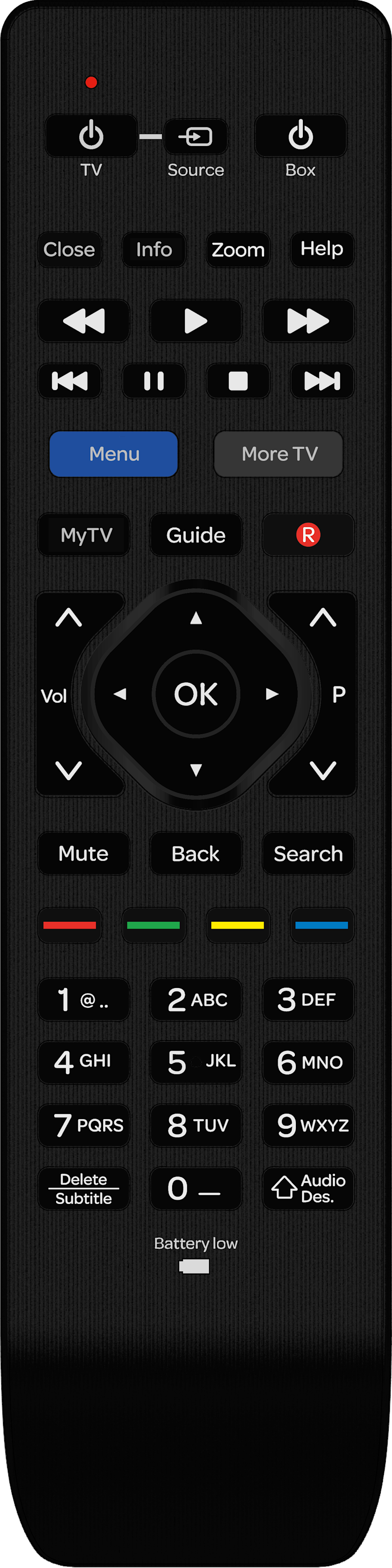 Reset your remote control YouView Support