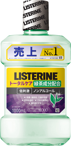 リステリン® トータルケア 緑茶 image 1