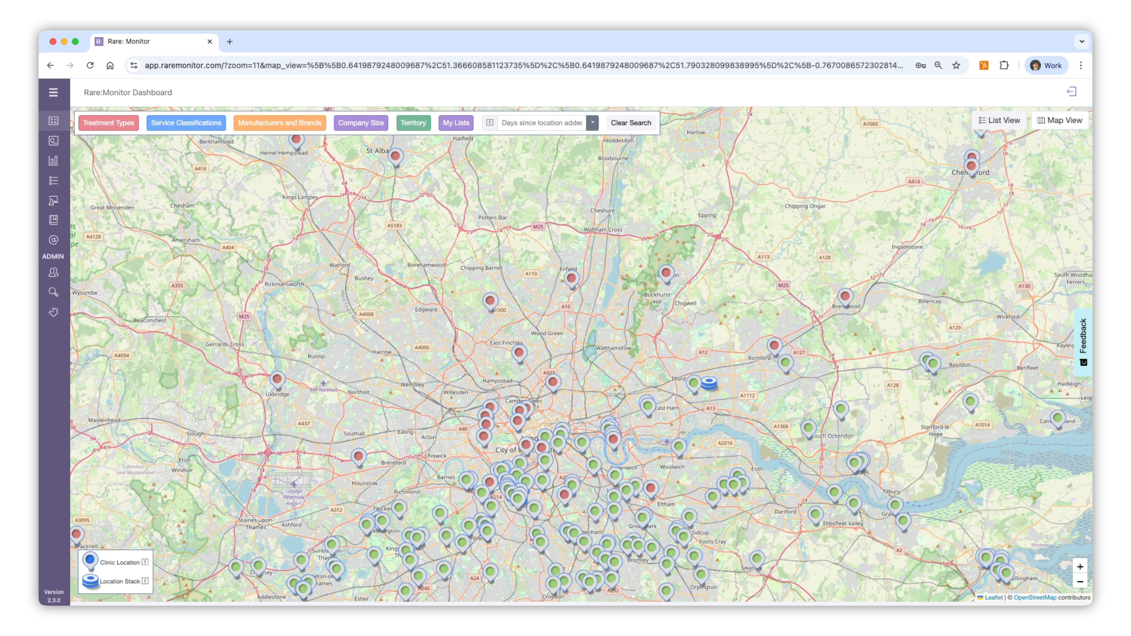 Screenshot from the Rare.Monitor how-to guide for Territory Building & Mapping, illustrating "Visualise Results on the Map".