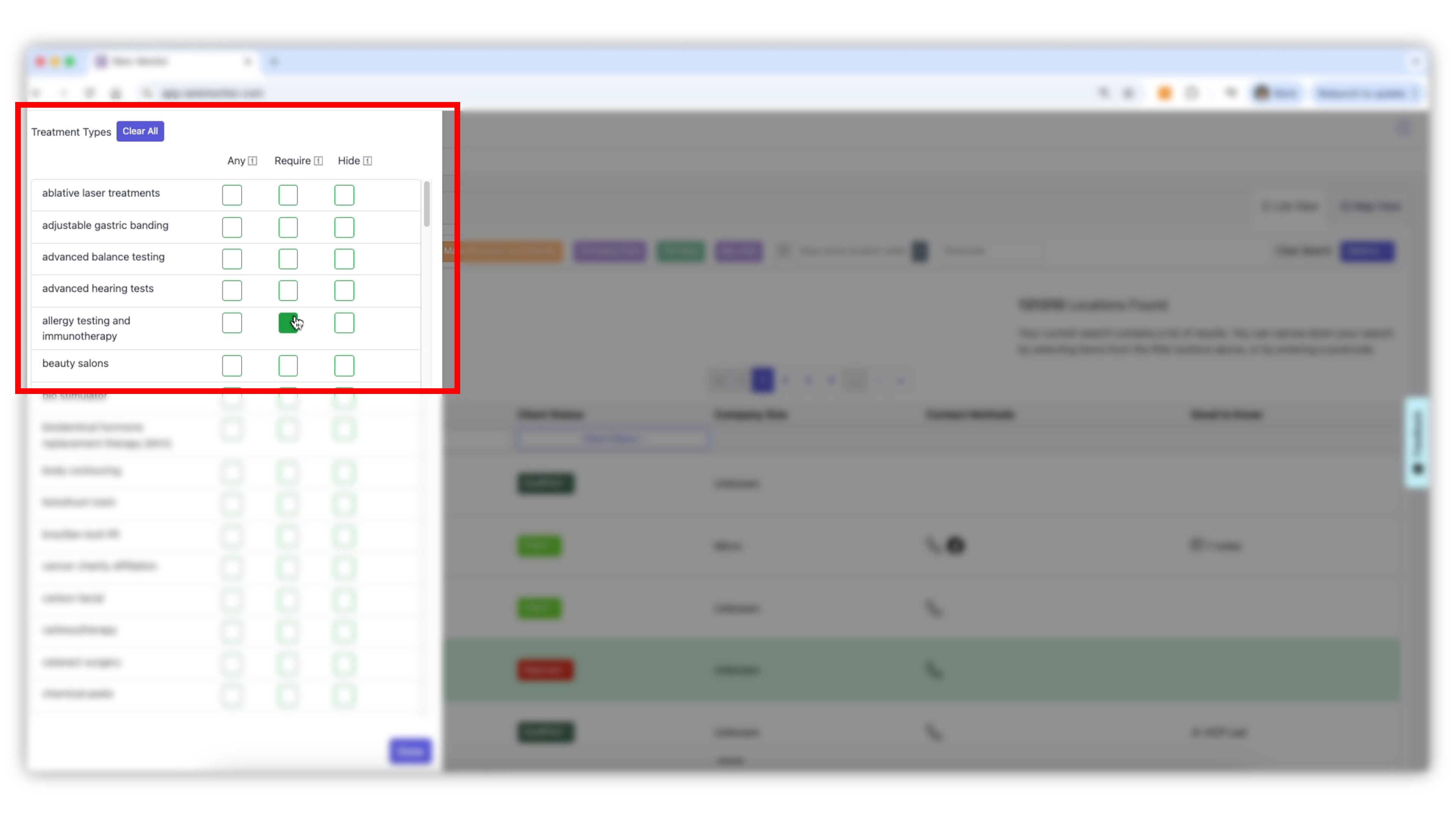 Screenshot from the Rare.Monitor how-to guide for Getting Started, illustrating "Run Your First Search".