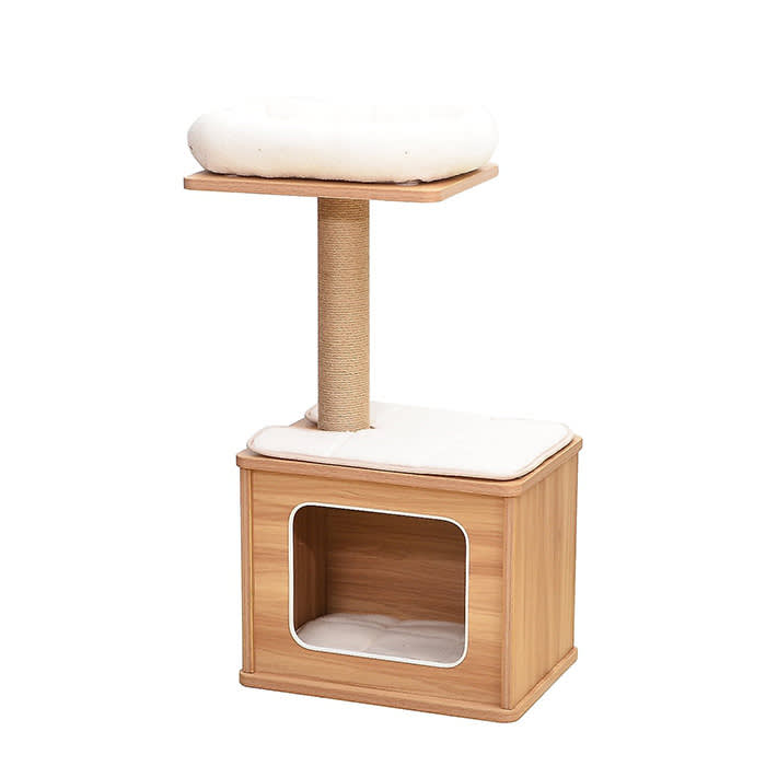 Catry 29.7-in Modern Jute Cat Tree & Condo