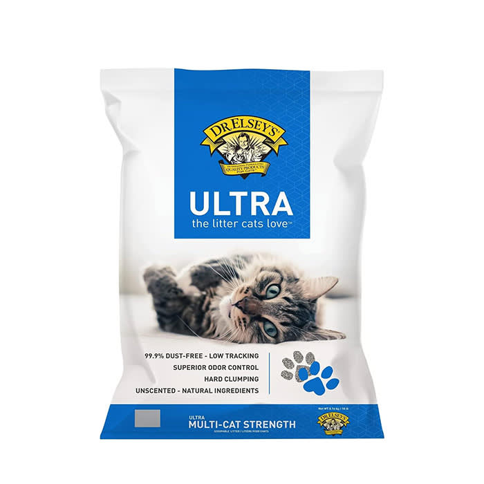 Dr. Elsey's Premium Clumping Cat Litter - Ultra - 99.9% Dust-Free, Low Tracking, Hard Clumping, Superior Odor Control