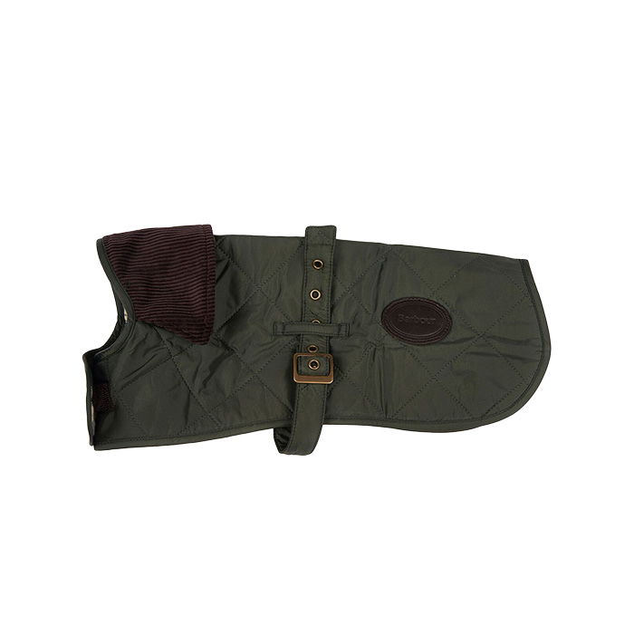 Barbour winter dog coat in green