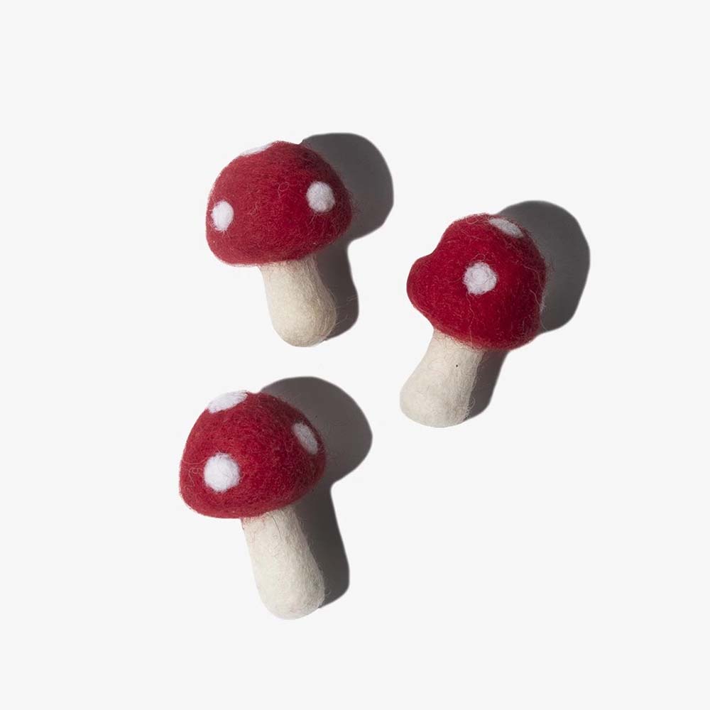 felt mushroom toys