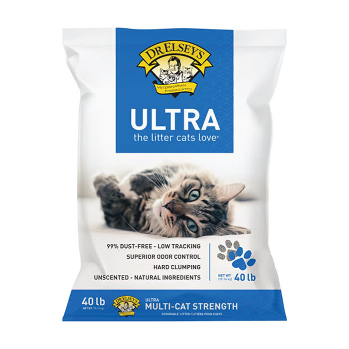 Dr. Elsey's Ultra Unscented Clumping Clay Cat Litter