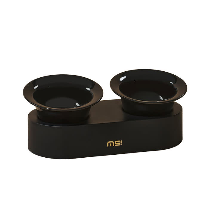 MS!MAKE SURE Cat Bowls, Ceramic Cat Food Bowl