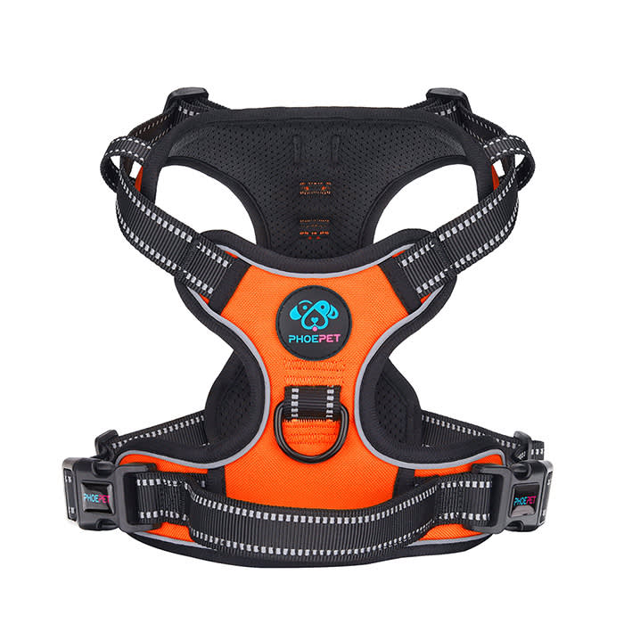 PHOEPET Reflective No-Pull Vest Dog Harness