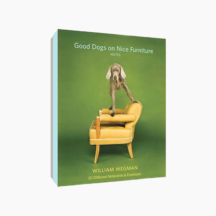 William Wegman's Good Dogs on Nice Furniture Notes