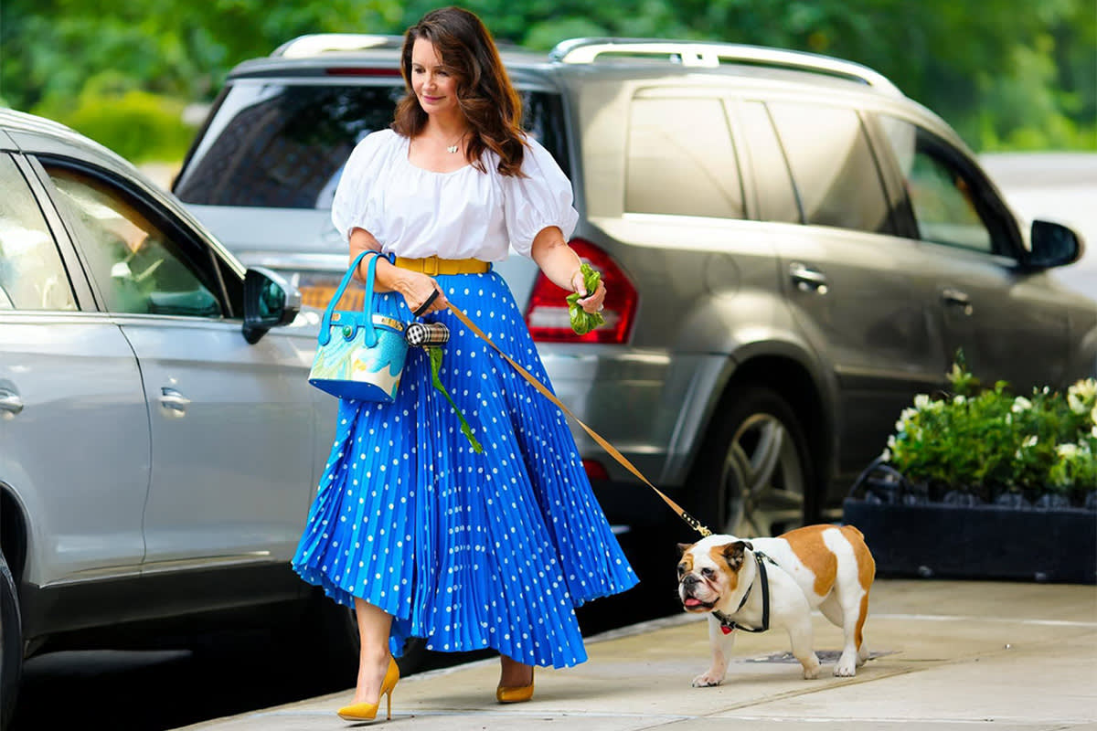 Charlotte York Goldenblatt's Cavalier King Charles Spaniel Elizabeth Taylor