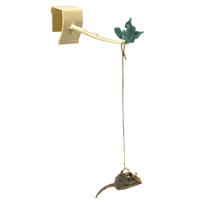 OurPet's Play-N-Squeak Batting Practice Interactive Cat Toy