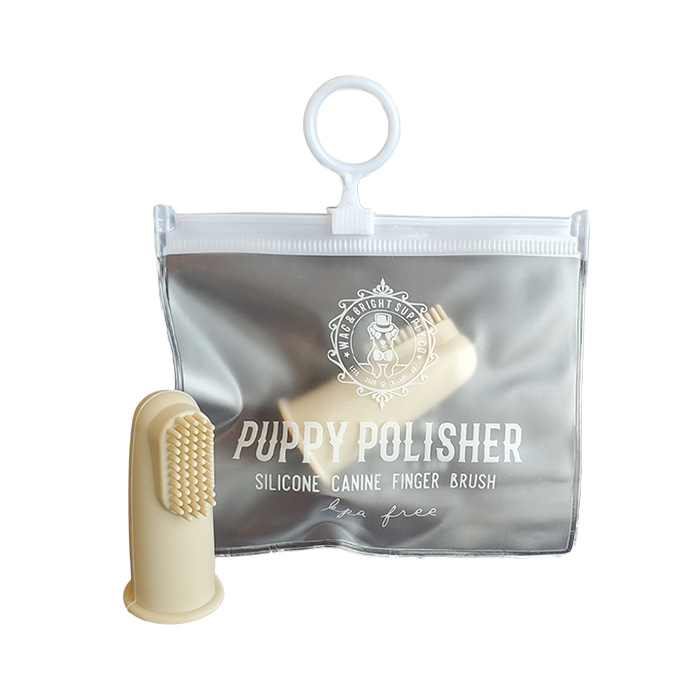 Puppy Polisher Silicone BPA Free Finger Brush