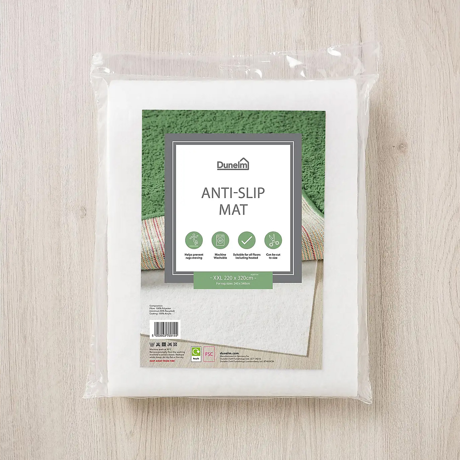 Dunelm Rug Anti-Slip Mat