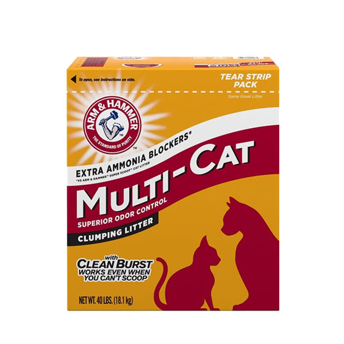 Arm & Hammer Litter Multi-Cat Strength Clean Burst Clumping Litter