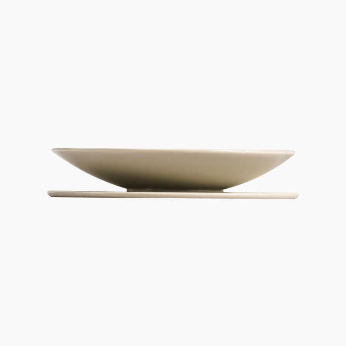 the little dip cat bowl in white