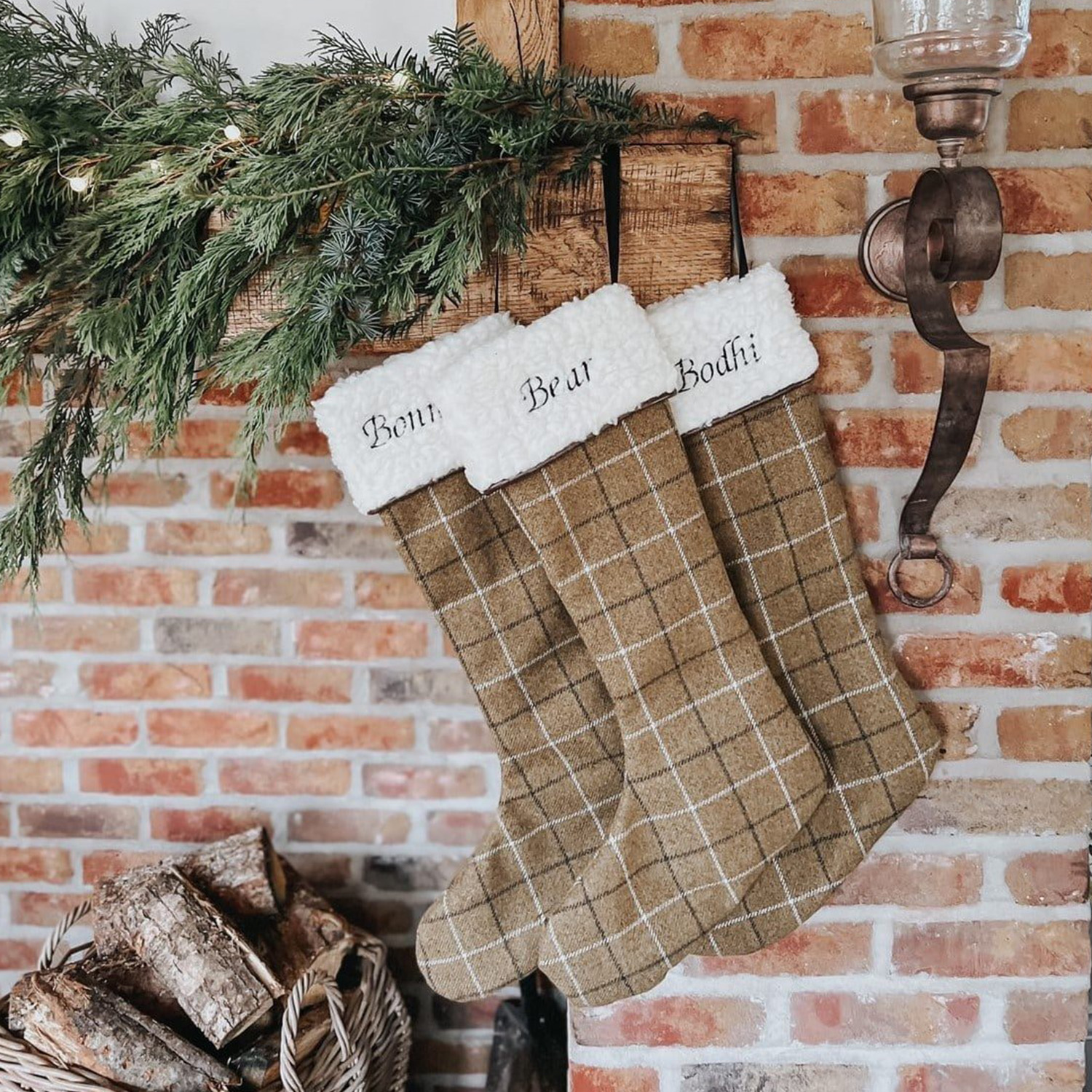Ivy & Duke Christmas stocking