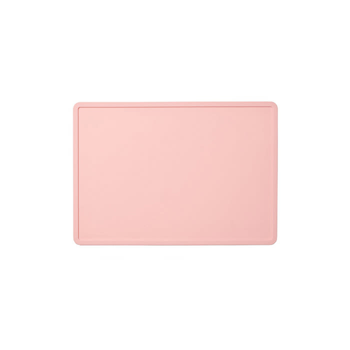 the silicone mat in pink
