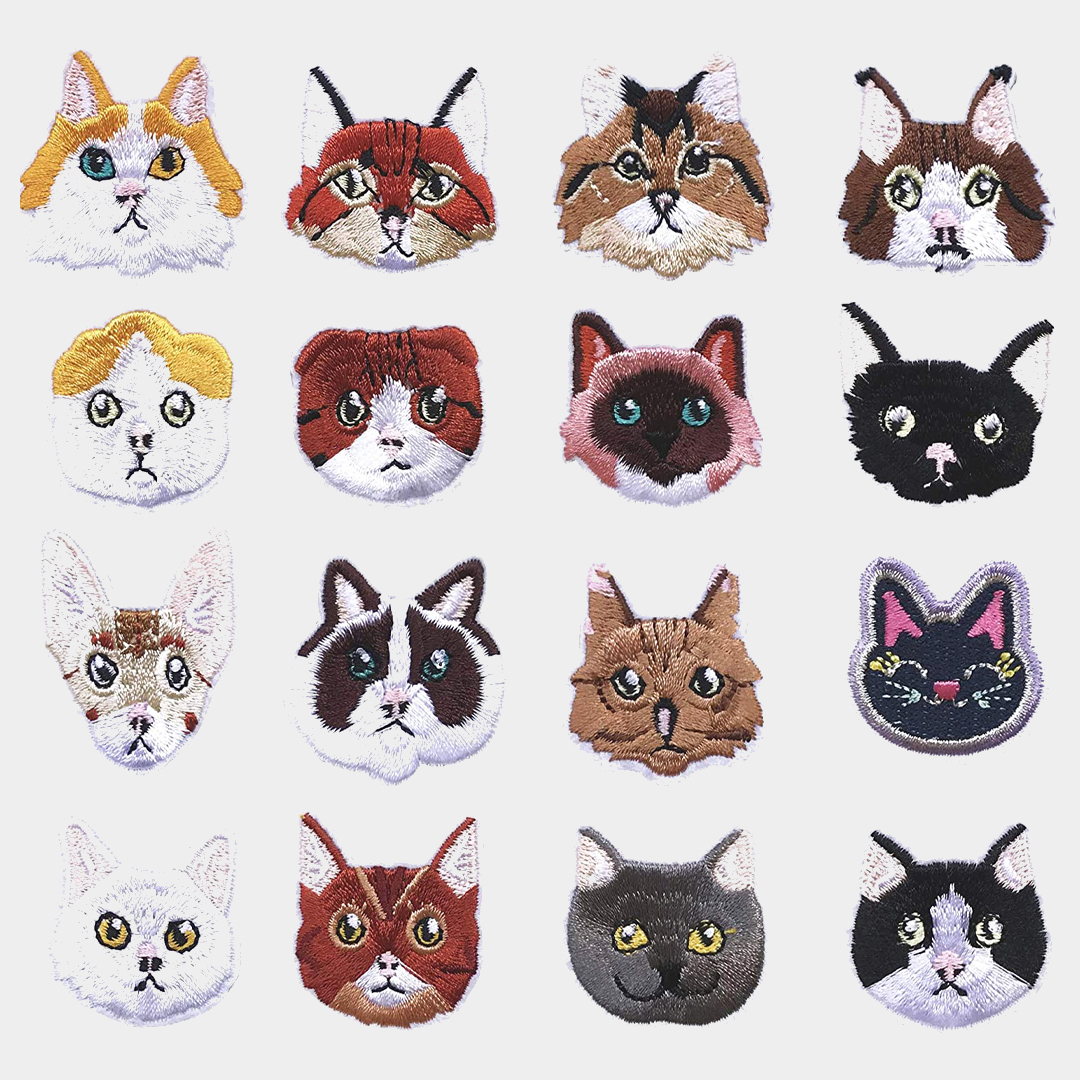EZWOO Mini Cat Patches
