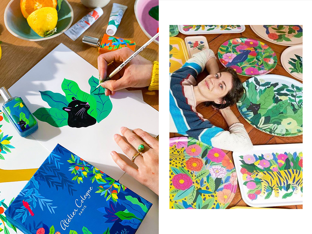 agathe singer cat painting