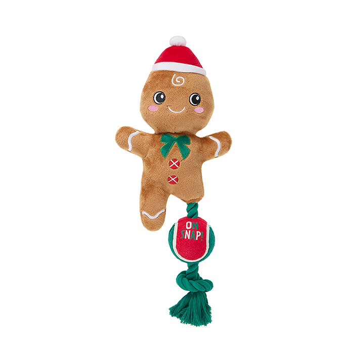 Toy rope gingerbread with ball